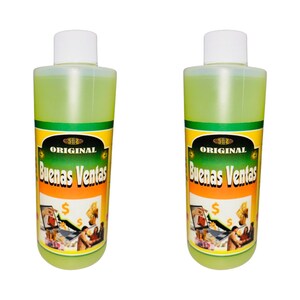 BUENAS VENTAS Agua Espiritual Para Limpias Levanta Negocio y Exito - Good Sales Spiritual Water better Business