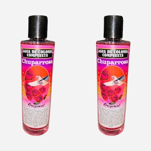CHUPARROSA - HUMMINGBIRD Agua de Colonia Compuesta Espiritual Chuparosa Amor Atraccion Love Spiritual Water Cologne