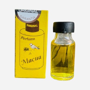 PAJARO MACUA Extracto Perfume Para La Buena Suerte, Dinero y Prosperidad - Macaw Bird Perfume for Good Luck