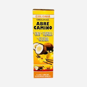 ABRE CAMINO Coco, Vainilla y Guayaba Perfume Esoterico -  Open Road Coconut Vanilla and Guava Perfume Cologne