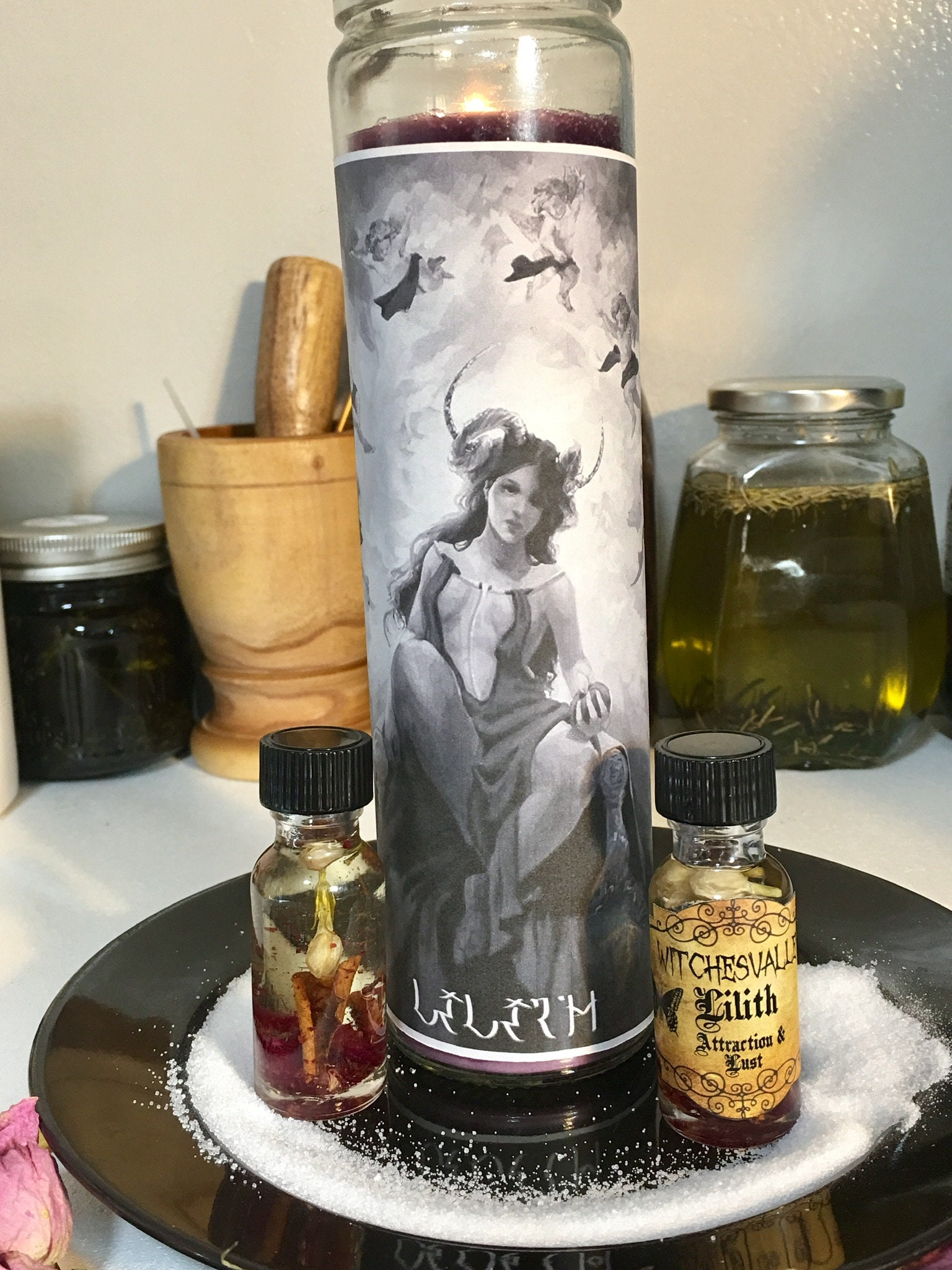 Conjured Lilith Attraction & Lust Ritual Oil Charged Lilith - Etsy