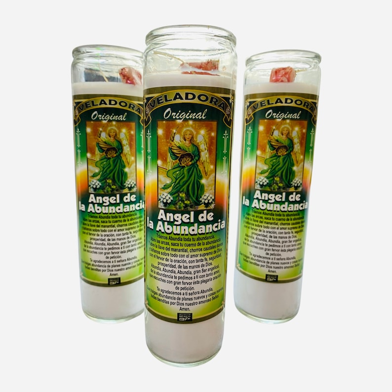 Angel of Abundance Abundia Candle, Abundia Angel De La Abundancia ...