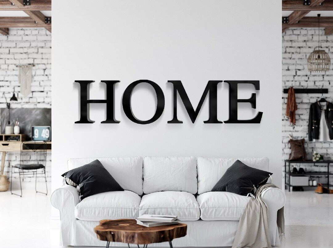 Wooden Letters for Wall Decor, Large Monogram Letters, Wood Wall