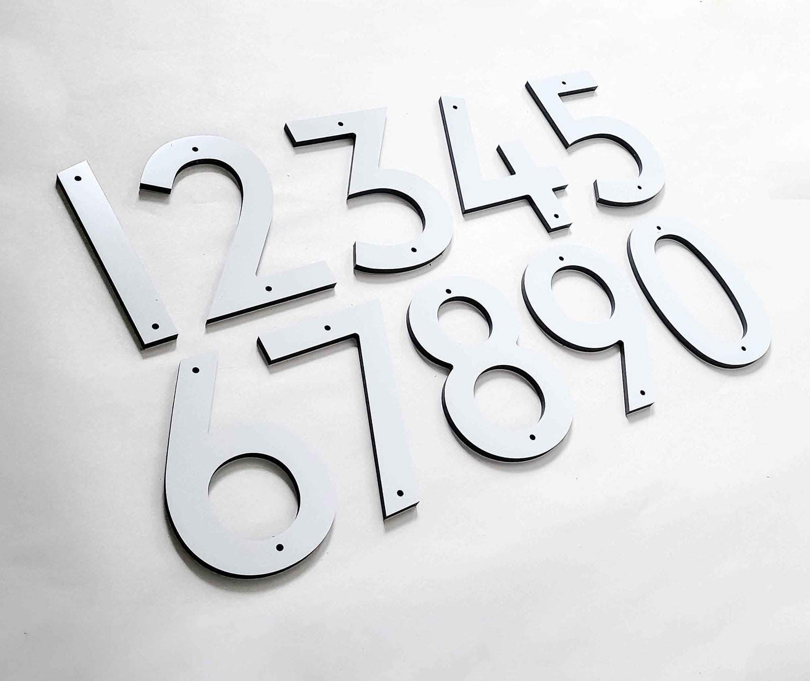 CLASSIC MODERN White House Numbers and Letters for Address 8 Etsy