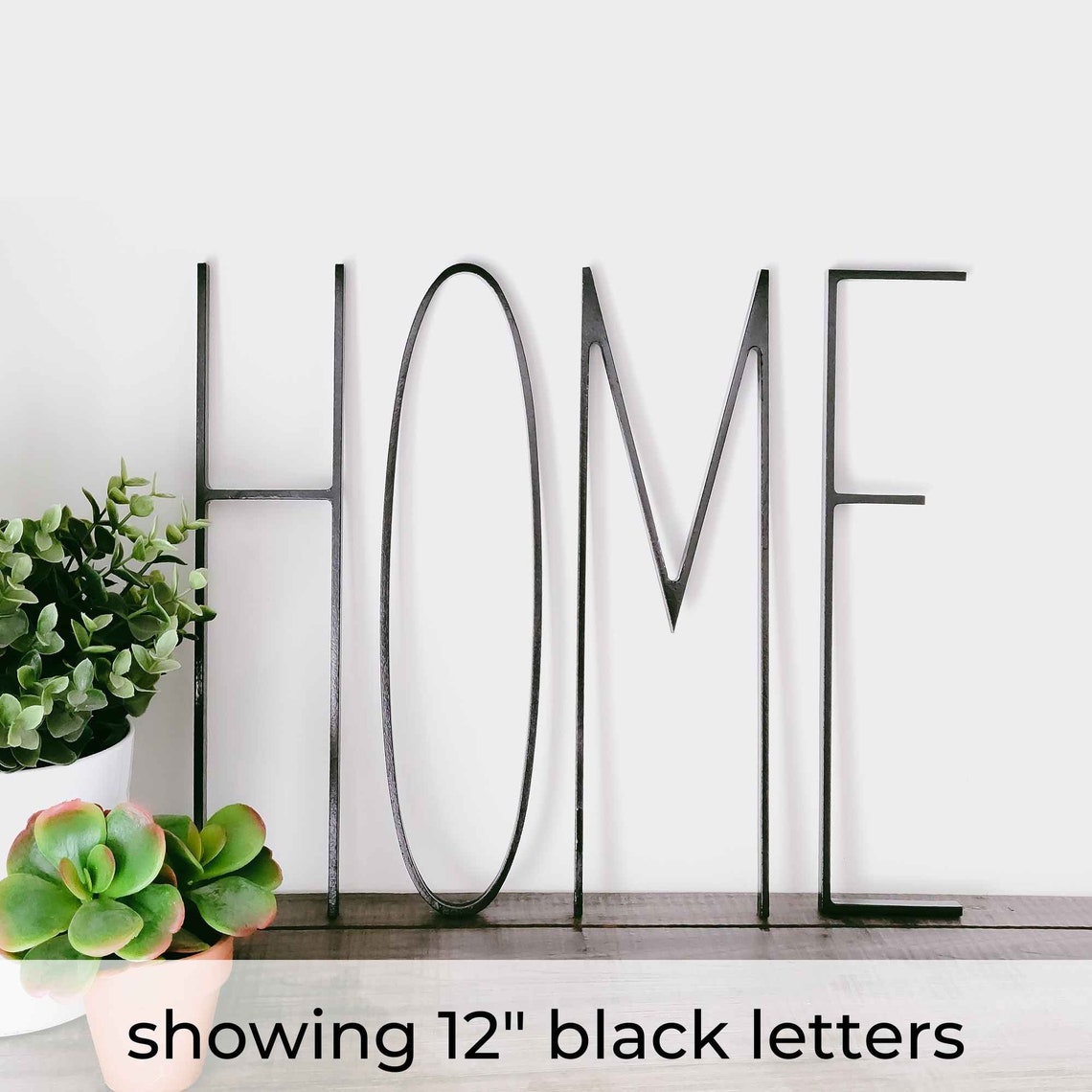 Modern Wood Letters for Wall Decor Large Wooden Letters Etsy