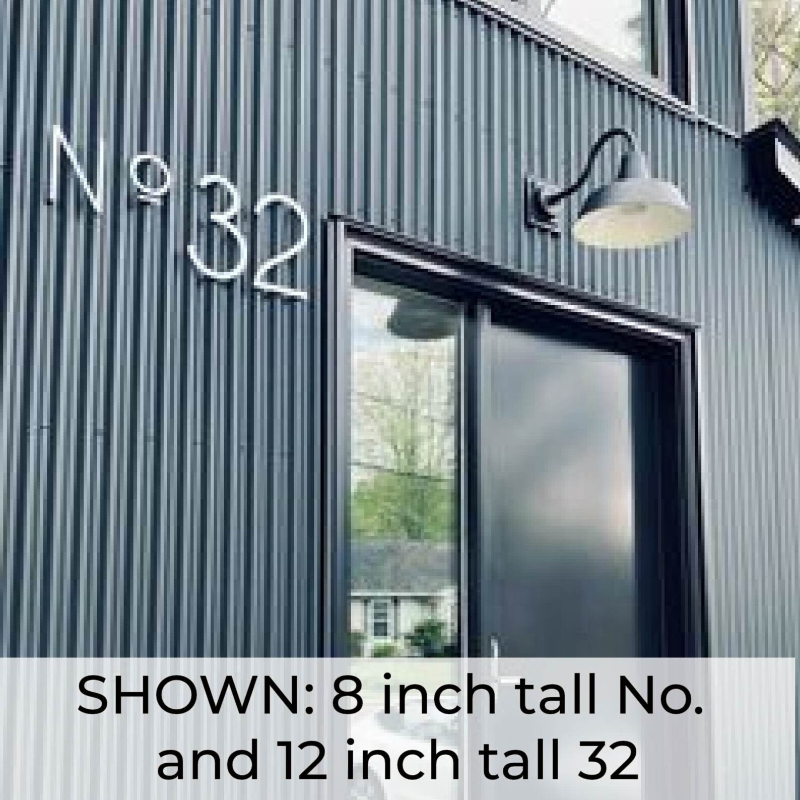 THIN MODERN Silver House Numbers and Letters for Modern Etsy Canada