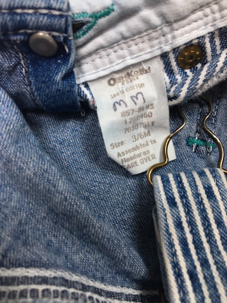 Oshkosh spell out Overalls