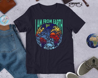 Planet T-Shirt | Save The Planet | Support Planet Tee | Earth Day | Earth Day Shirt | Mother Earth Shirt | Climate Change | Save The Earth