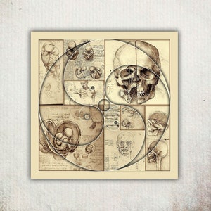 Da Vinci Art Print | Leonardo Da Vinci Artwork | Da Vinci Poster | Anatomy | Da Vinci Inventions | Da Vinci Sketches | Human Body Poster