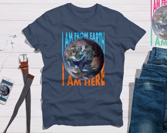 Planet T-Shirt | Save The Planet | Support Planet Tee | Earth Day | Earth Day Shirt | Mother Earth Shirt | Climate Change | Save The Earth