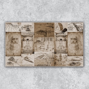 Leonardo Da Vinci, Da Vinci Prints, Instant Digital Download, Download Art Prints, Leonardo, Da, Vinci, Poster, Inventions, Flying Machine.