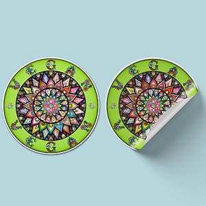 Adesivo Floral Vegano | Adesivos Veganos para Laptop, Garrafa de Água, Diário | Letras de Flores Vegetais | Ideia de Presente Ecológico | Presente Vegano