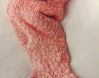 mermaid tail blanket, mermaid stitch snuggle, mermaid costume photo prop, NB, child thru adult, mermaid tail blanket