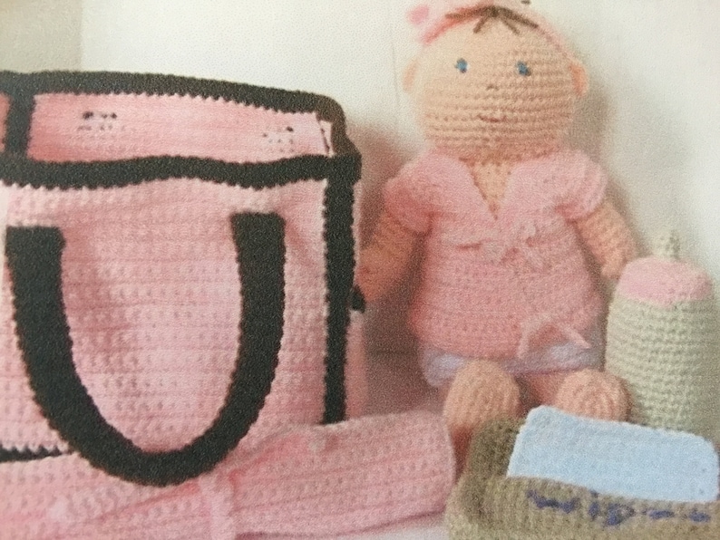 baby doll with clothes 15 inches tall full crocheted baby doll playtime baby doll pink baby crochet doll with clothes