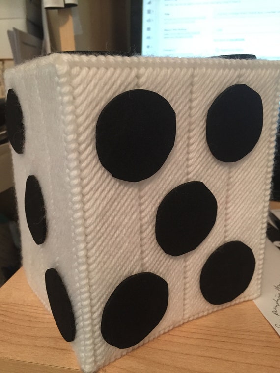 Crochet Dice Tissue Box Cover Crochet Dice Tissue Box Cover Etsy UK