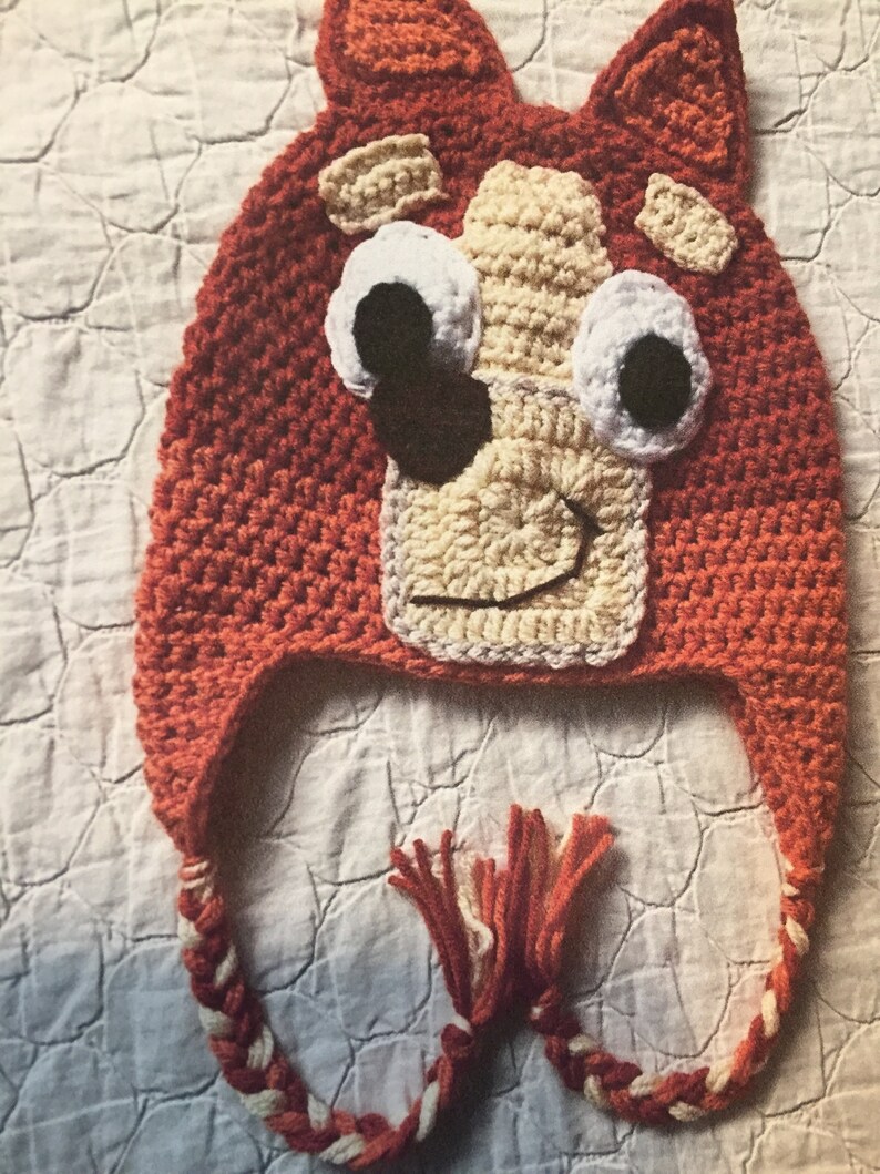 Blue Bingo Hat Crochet Bluey Bingo Hat Crochet Bluey Bingo Etsy