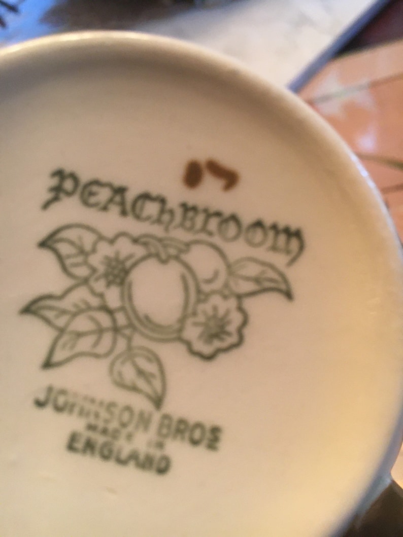 Johnson Brothers Peach Bloom Creamer