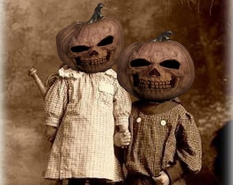 Antique Halloween Photo 784 Oddleys Strange & Bizarre