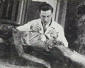 Antique Medical Post Mortem Photo 748 Oddleys Strange & Bizarre