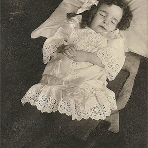 Antique Victorian Post Mortem Photo 3641 Oddleys Strange & Bizarre