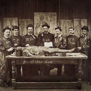 Antique Medical Post Mortem Photo 182 Oddleys Strange & Bizarre