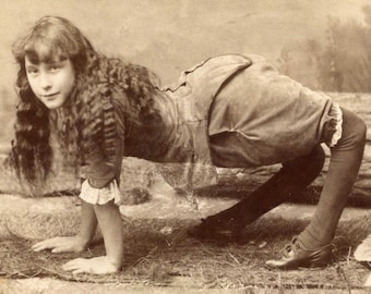 Antique Circus Freak Show Photo 448 Oddleys Strange & Bizarre