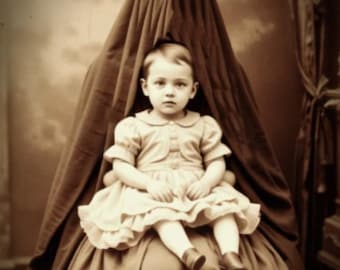 Antique Hidden Mother Photo 5315 Oddleys Strange & Bizarre