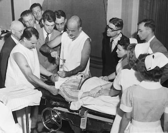Vintage Medical Lobotomy Photo 491 Oddleys Strange & Bizarre
