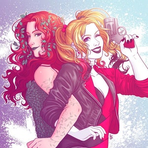 Bluszcz i Harley Print