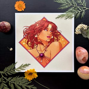 Celestial Trio – Sun Mini-Print