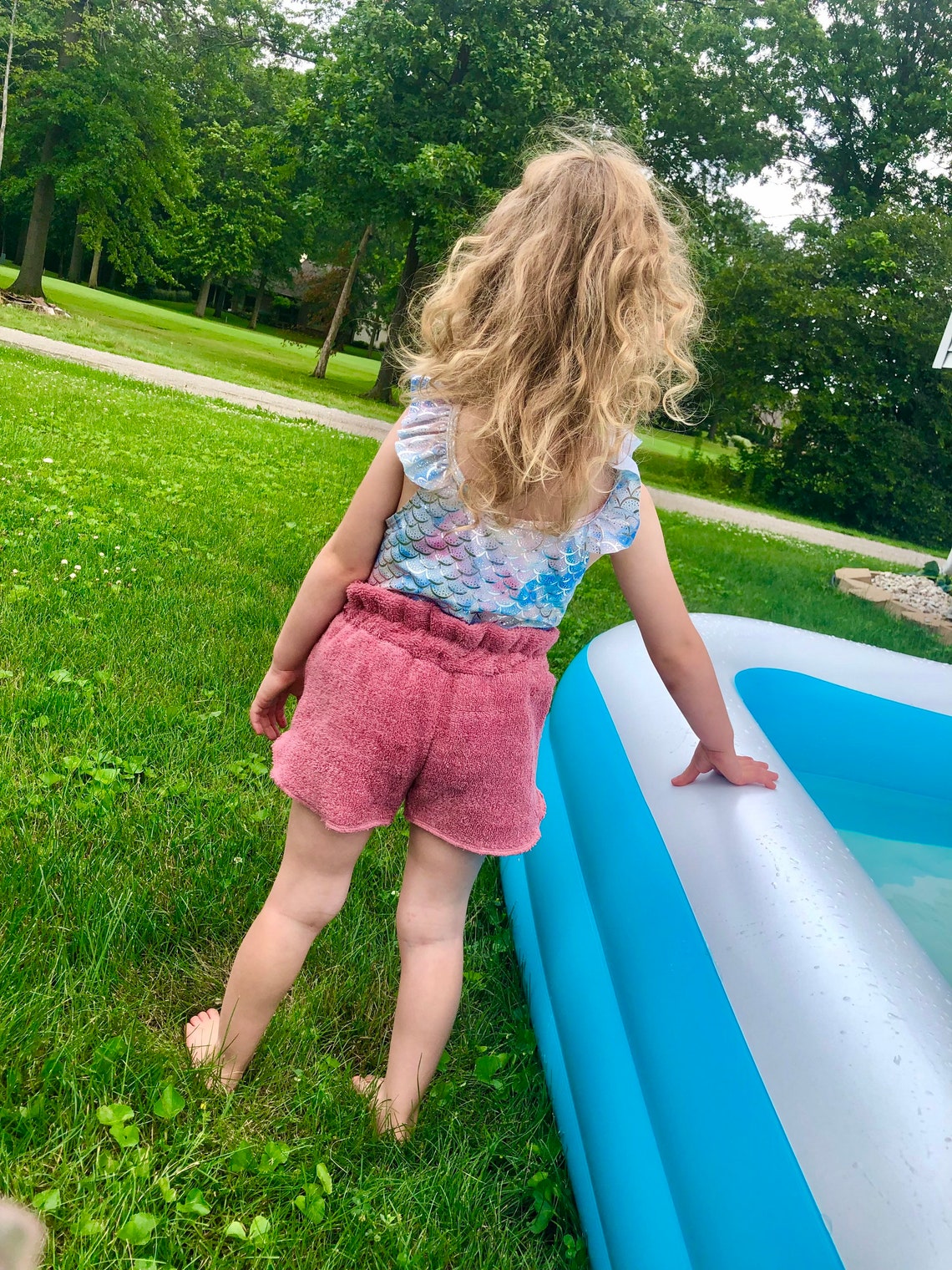 Pool Terry Short Camel