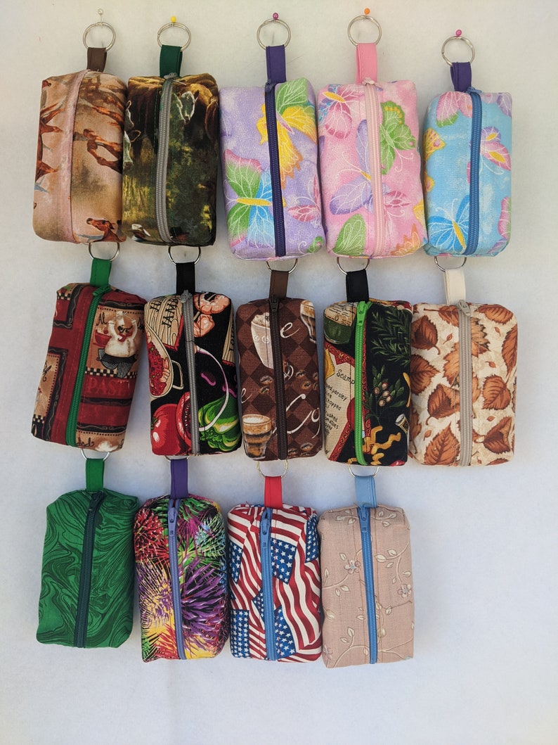 Travel Zipper Tissue Holder Purse size Kleenex Holder with Etsy