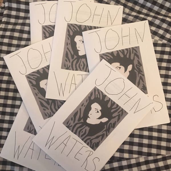 John Waters - Handmade Poetry Zine