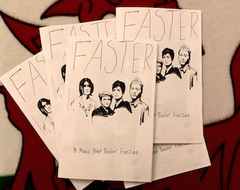 Faster - Manic Street Preachers Fanzine
