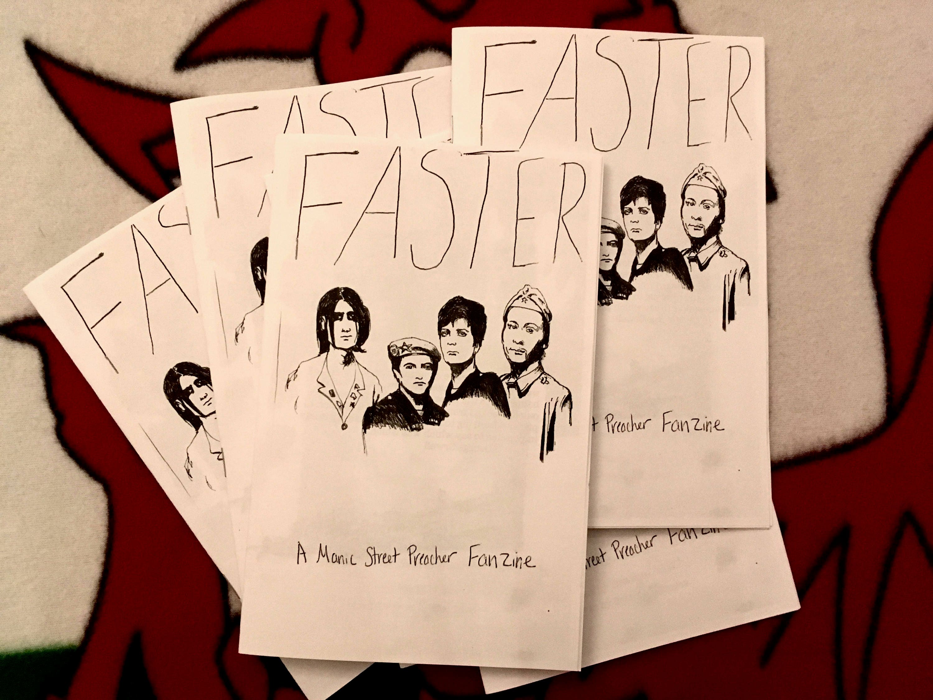 より速く マニックストリートプリーチャーズファンジン - Etsy 日本 