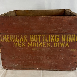Vintage Coors Crate - Etsy