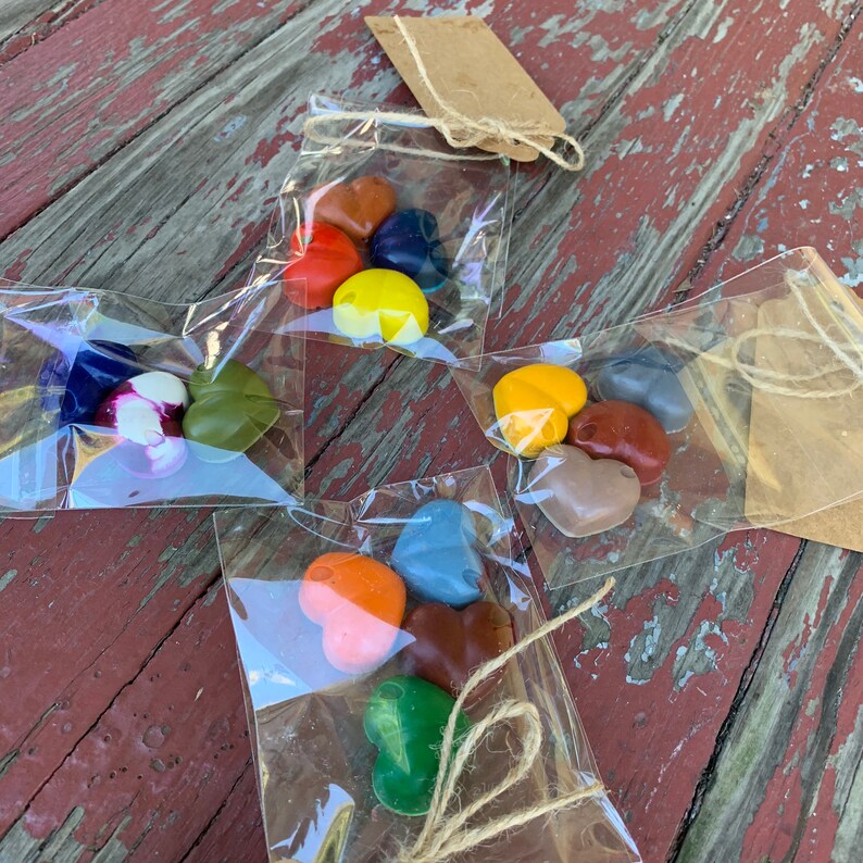 Heart Shaped Crayons