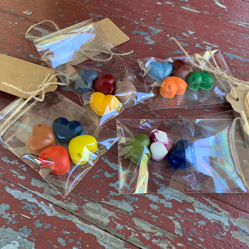 Heart Shaped Crayons