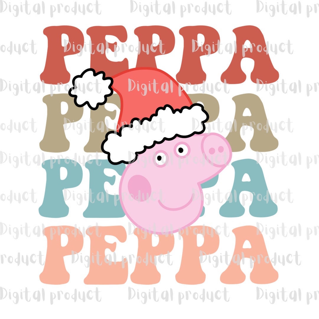 Pink Pig Christmas 
