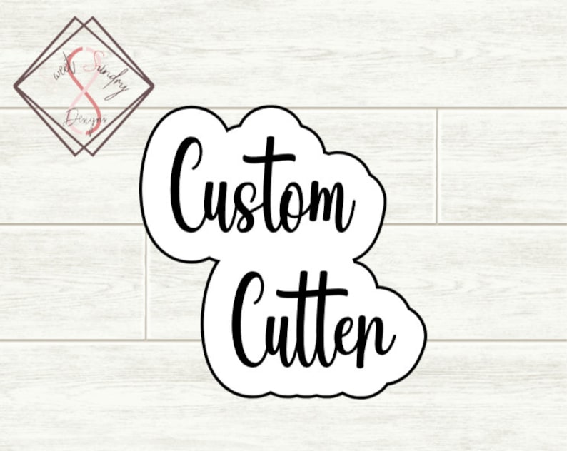 Cutter Script Custom Cookie Cutter - Etsy