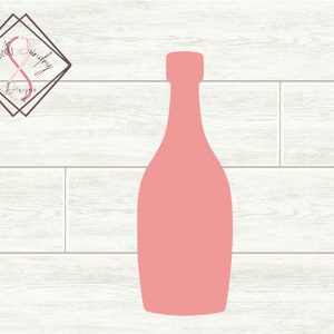 Champagne Bottle Cookie Cutter