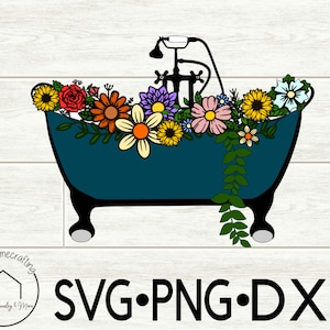 Clawfoot bathtub SVG