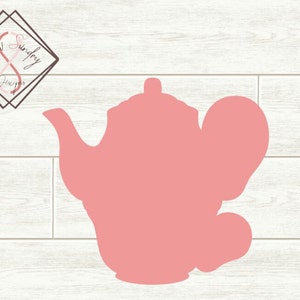 Teapot in teacup cookie cutter