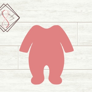 Baby Pajama Cookie Cutter