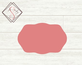 Plaque Cookie Cutter