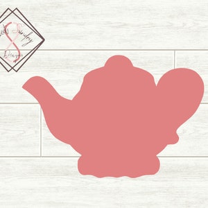 Teapot cookie cutter