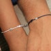 Pinky Promise Couples Bracelet. Personalized His and Hers bracelets. Magnetick Matching bracelets. Custom Initial bracelets. Gift