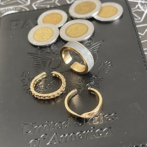 Gold Gothic Rings, Women&#39;s Gold Rings, Gold Midi Rings, Dainty Midi Rings, Women&#39;s Midi Rings, Stackable Midi Rings, Gold Ring Set