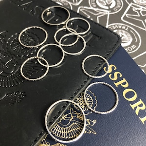 Silver Midi Ring, Womens Midi Ring, 10 Midi Rings, Stack Midi Rings, Sterling Silver Rings, Silver Knuckle Rings, Minimal Ring Jewelry