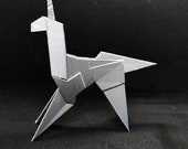 ブレードランナー 折り紙ユニコーンレプリカ - 幾何学的ローポリ映画